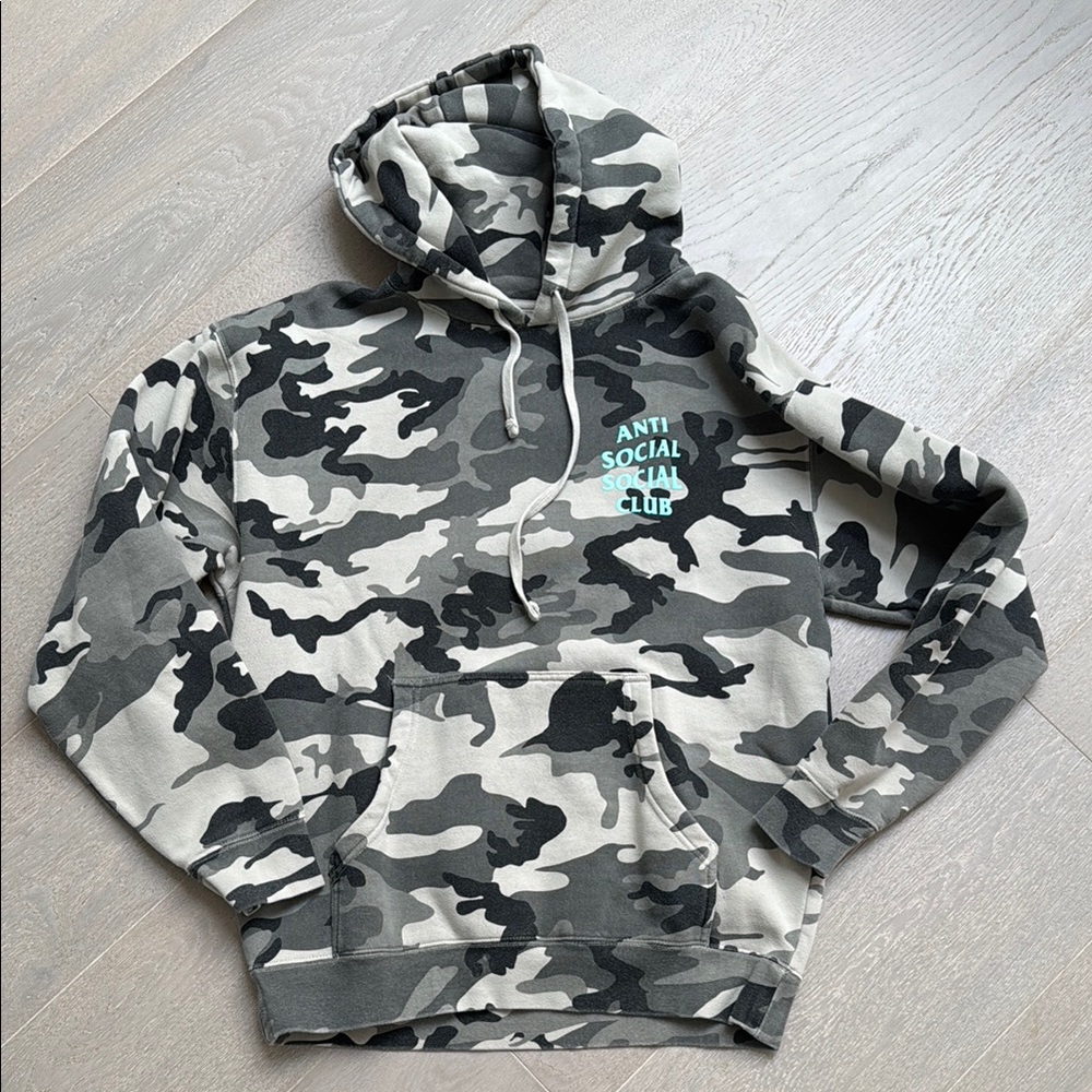 Camouflage Hoodie with Logo